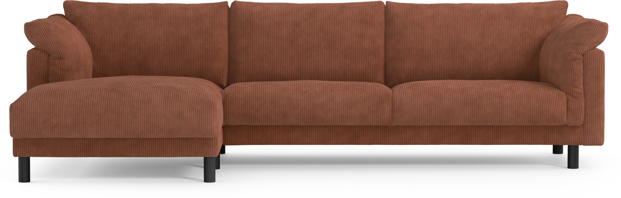 Cherrie 3-sits soffa med schäslong vänster, fast klädsel pFJOE