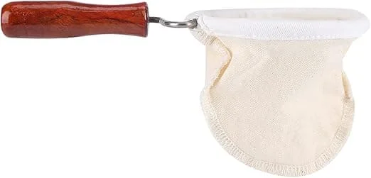 1 st återanvändbart handgjort flanelltyg tvättbart kaffefilter med W FDK09-26-2483 1 st återanvändbart handgjort flanelltyg tvättbart kaffefilter med W FDK09-26-2483