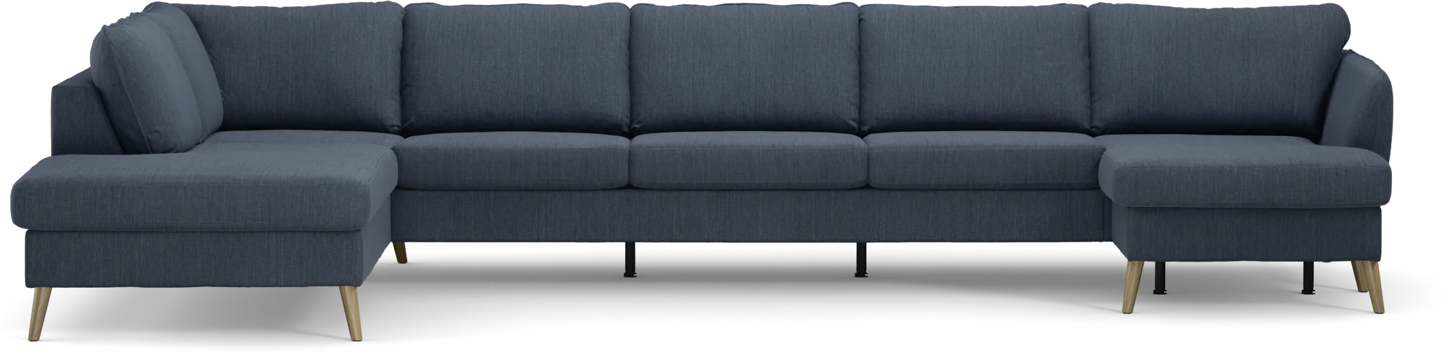 County 4-sits soffa med divan vänster och schäslong höger 819UQ