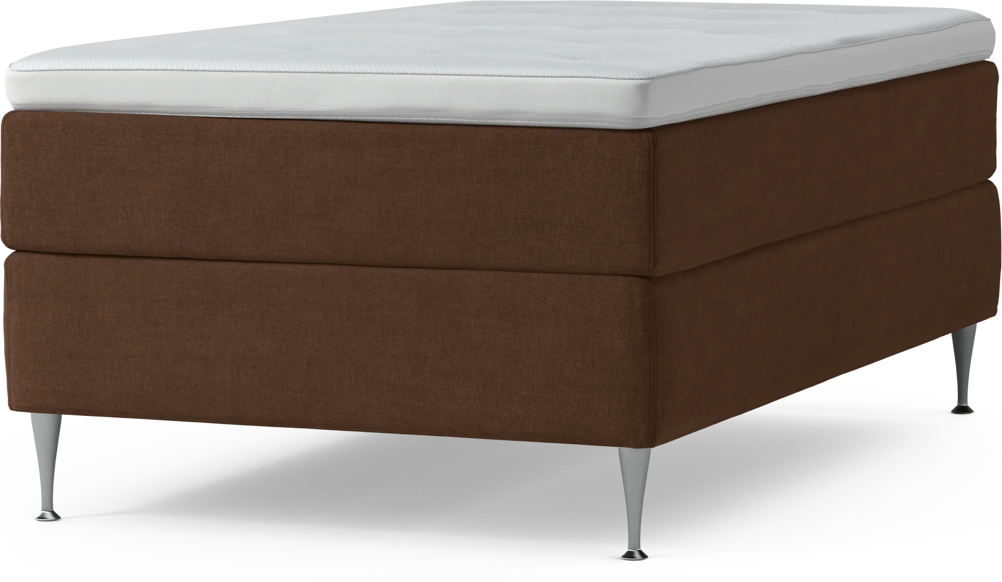 Delux Dream Kontinentalsäng, enkelsäng 120 cm med bäddmadrass och sängben yRZ7Y