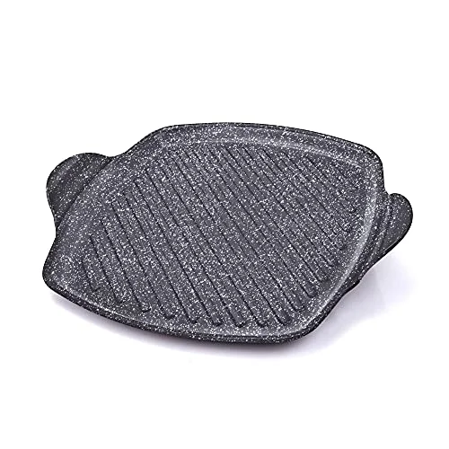 Valuta Gusto Grill, kvadratisk, aluminium, grå, 25/25 cm 8003703162374 Valuta Gusto Grill, kvadratisk, aluminium, grå, 25/25 cm 8003703162374