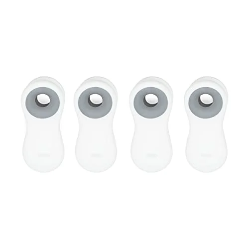 OXO Good Grips, magnetiska allt i ett klämmor (4 pack) vit, 1EA 719812047355
