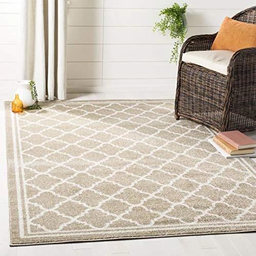 Safavieh Aldona matta, Polypropylen/Polyester/, Vete/beige, 152 x 243 0,635 cm 683726910350