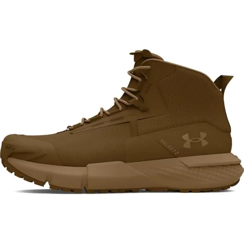 Under Armour Laddade Valsetz Mid Walking Boots för män, PRÄRIEVARG, 45 EU 196885920172