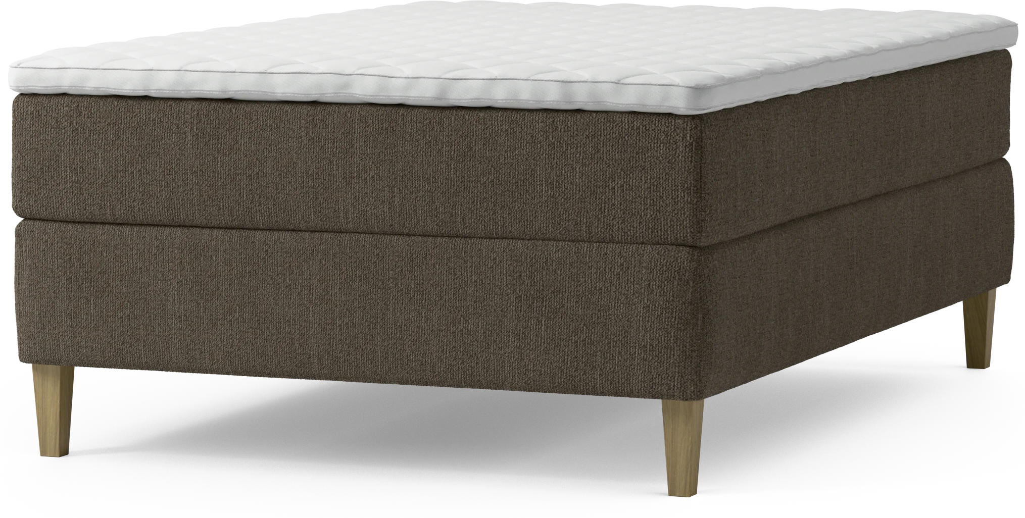 Delux Dream Kontinentalsäng, enkelsäng 140 cm med bäddmadrass och sängben njXQ7