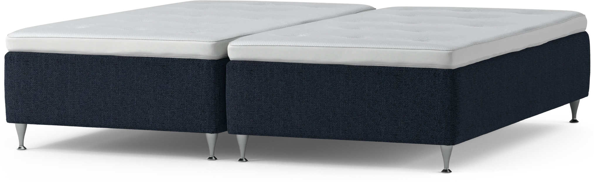 Delux Dream Ramsäng, dubbelsäng med bäddmadrass och sängben 3m5D3