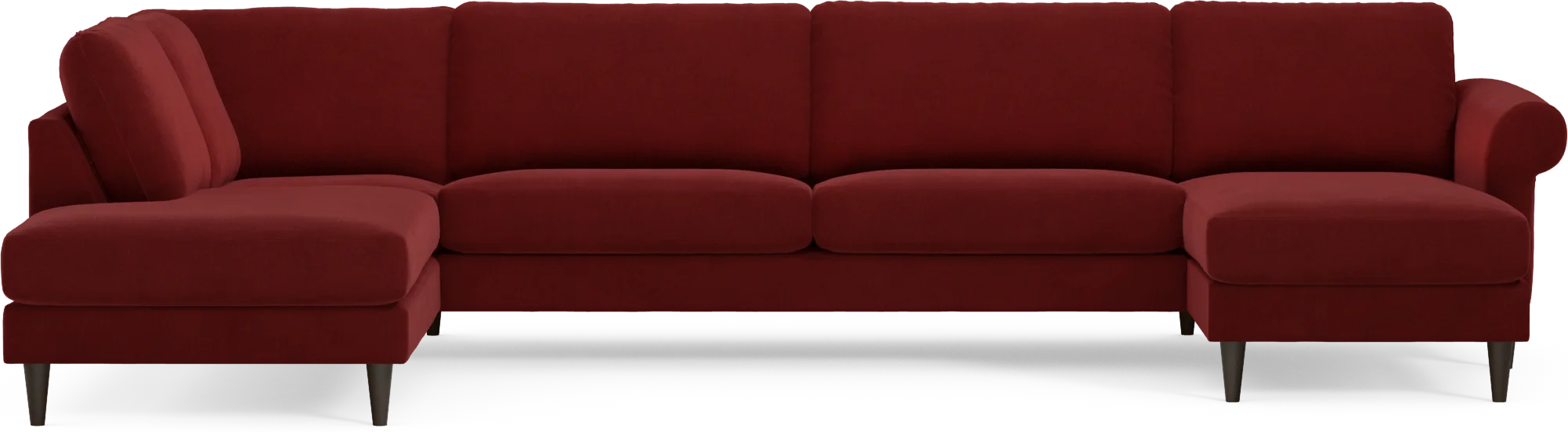 Bridge 3-sits soffa med divan vänster och schäslong höger kmGy1