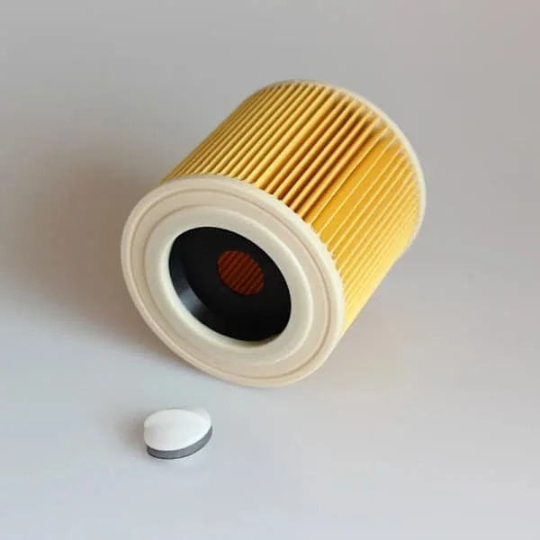 1 filterpatron för Kärcher WD3 Premium, WD2, WD3, WD3P, MV2, MV3 - WD3 filter - Ersättningsfilter för Kärcher dammsugare, A 1031F1139