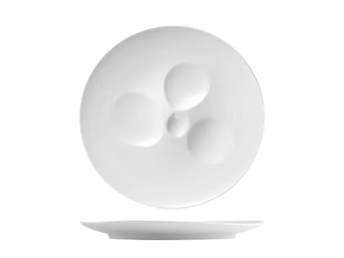 H&h Set med 2 urvalstallrikar i porslin, 26 cm 8003512868214