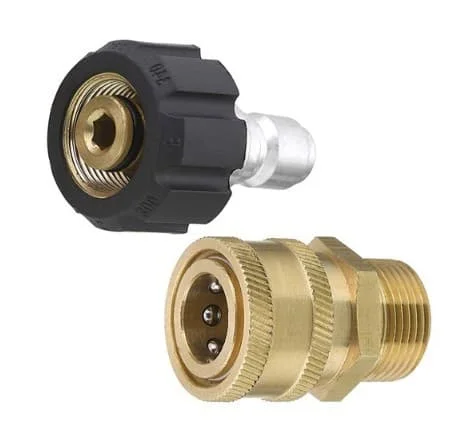 1 par Snabbkoppling för högtryckstvätt 3/8″ Koppling M22 Hane Hon Koppling Mässing Högtryckstvätt Kopplingssats Snabbkoppling Högtryckstvätt Koppling RGX0090584LGG 1 par Snabbkoppling för högtryckstvätt 3/8″ Koppling M22 Hane Hon Koppling Mässing Högtryckstvätt Kopplingssats Snabbkoppling Högtryckstvätt Koppling RGX0090584LGG