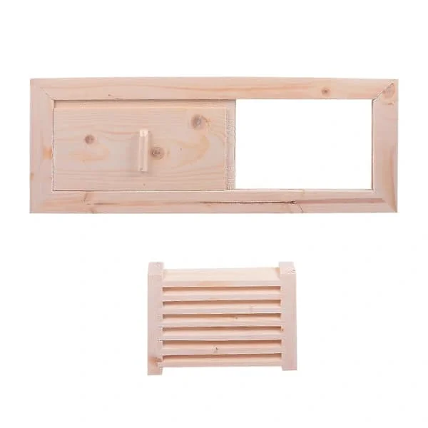 1 Set Basturum Luftventil Jalusi Gitter Ventilationspanel Basturum Utrustning PLEE-54054-1