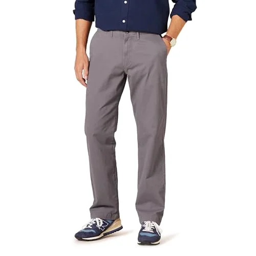Amazon Essentials herr Classic Fit casual stretch chino byxa, mörkgrå, 38 B x 34 L 191770592120