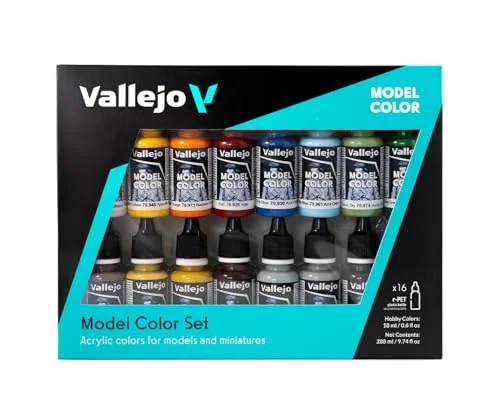 Vallejo 070146 färguppsättning, marinfärger, ångtidsåld, 16 x 17 ml 8429551701464 Vallejo 070146 färguppsättning, marinfärger, ångtidsåld, 16 x 17 ml 8429551701464