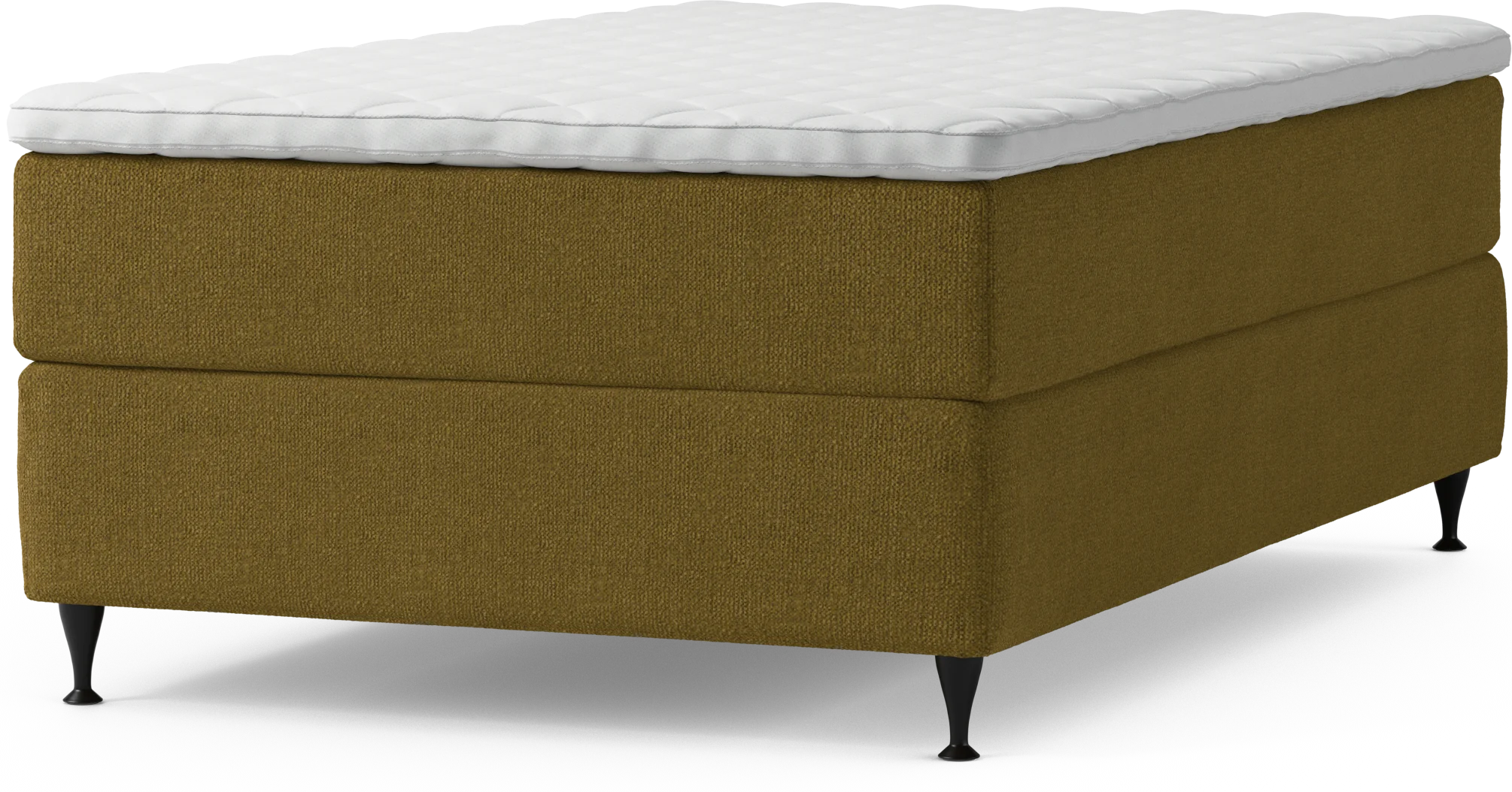 Delux Dream Kontinentalsäng, enkelsäng 120 cm med bäddmadrass och sängben yxl1a