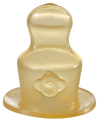 nip Standardnapp anatomisk, latex, 06 månader, storlek M, mjölk 4000821330047