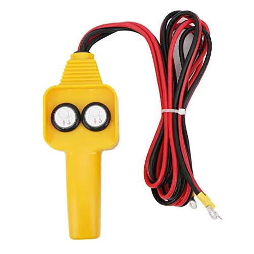 Akozon Wired Winch Controller Assembly 12V Style 1500lbs 5000lbs Vinschfjärrkontroll med gummihandtag 9399414639267