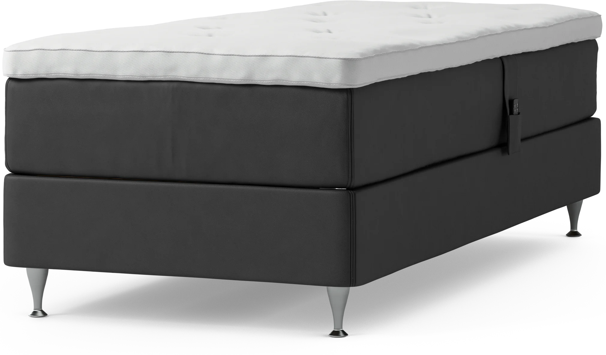 Delux Dream Ställbar säng, enkelsäng med bäddmadrass och sängben SX12H