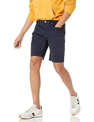 Amazon Essentials herr rak passform 17,78 cm innersöm stretch 5 fickor shorts, Midnattsblå, 52 EU 195111303505